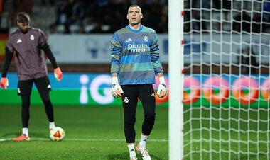 ВИДЕО. Капитанская повязка не помогла. Как Лунин пропустил в Кубке Испании