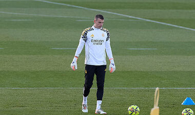 «Я в шоці від нього». Лунін прокоментував матч з Тавалерою