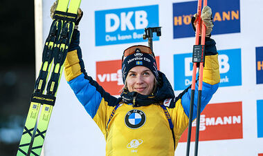 Определен лучший спортсмен второго этапа Кубка мира по биатлону