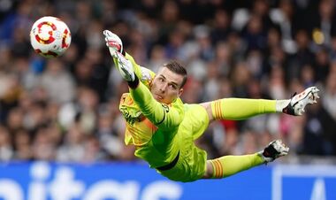 Хаби Алонсо обратился к Лунину после того, как тот пропустил дважды в Кубке