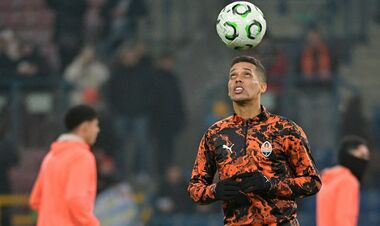 ФОТО. Футболисты Шахтера провели разминку перед игрой с Риекой