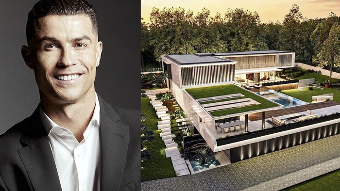 ФОТО. Криштиану Роналду построил самый дорогой особняк в Португалии
