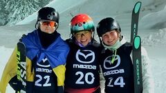 Лыжная акробатика. Украинка стала серебряным призером КЕ по фристайлу