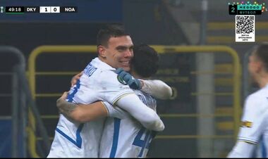 ВІДЕО. Пономаренко зробив рахунок 2:0 на користь Динамо у матчі ЛК з Ноа