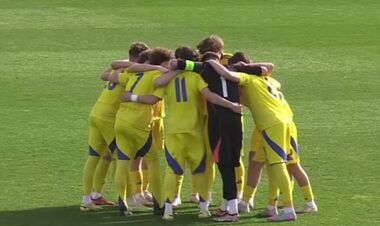 Названо стартовий склад збірної України U-15 на гру з Ірландією U-15