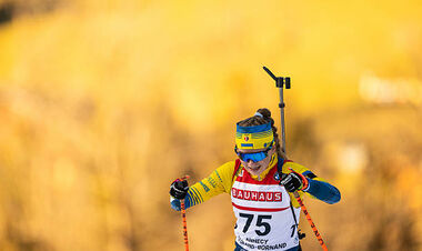 Українська біатлоністка: «Останнє коло хочеться забути. Мені стало погано»