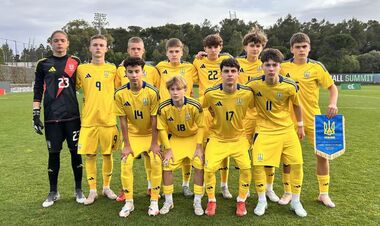 Ирландцы пройдены. Украина U-15 одержала вторую победу на Турнире развития