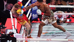 Энтони Джошуа – Джейк Пол. Финиш в 6-м раунде. Видео боя и нокаута