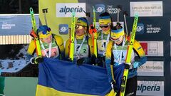 Женская сборная безумно выступила в эстафете на Юниорском Кубке IBU