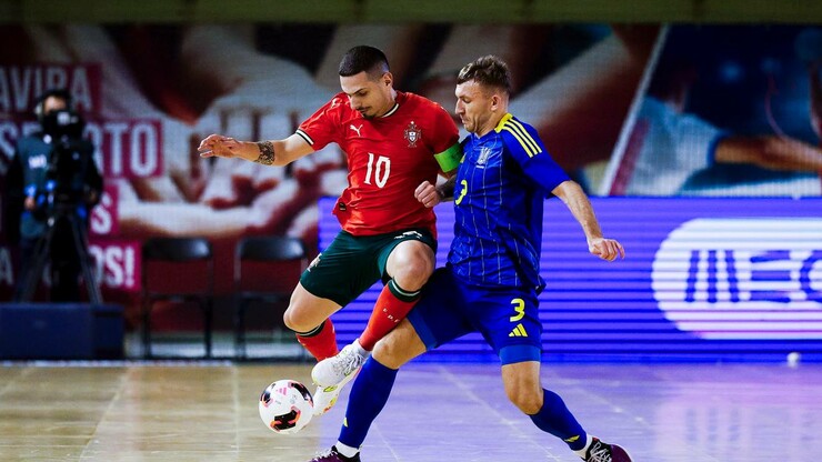 Сборная Украины по футзалу уступила Португалии во втором спарринге