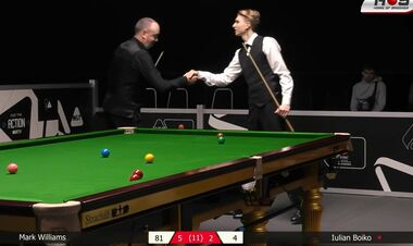 В 50 лет на уровне. Бойко уступил трехкратному чемпиону мира Марку Уильямсу