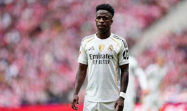 Винисиус разозлился на Хаби Алонсо в матче Лиги чемпионов против Кайрата