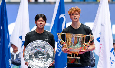 Разгром в финале. Синнер завоевал трофей на турнире ATP 500 в Пекине