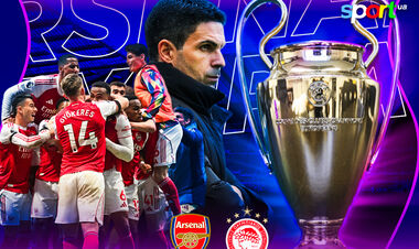 Арсенал – Олімпіакос. Ліга чемпіонів. Дивитись онлайн. LIVE трансляція