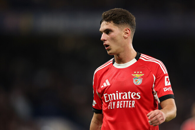 Стали відомі оцінки Судакова та Трубіна за програний матч Бенфіки у ЛЧ