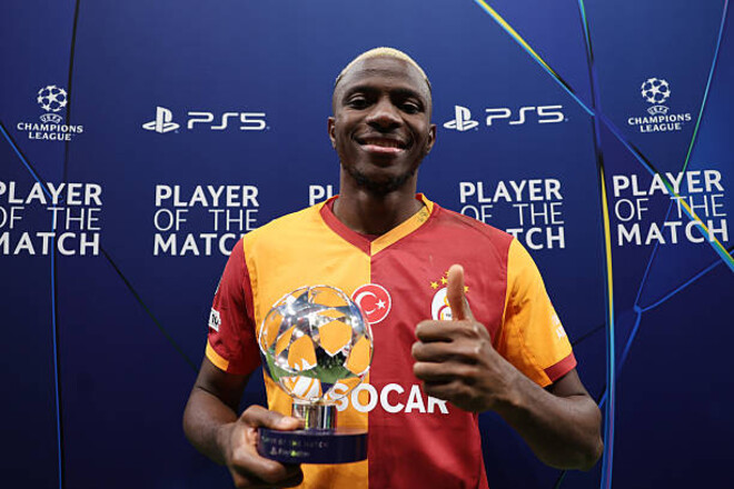 Осімхен став найкращим нігерійським бомбардиром в історії Ліги чемпіонів