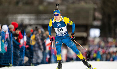 Мандзын пока второй. Общий зачет биатлонистов U-23 на КМ после 3-го этапа