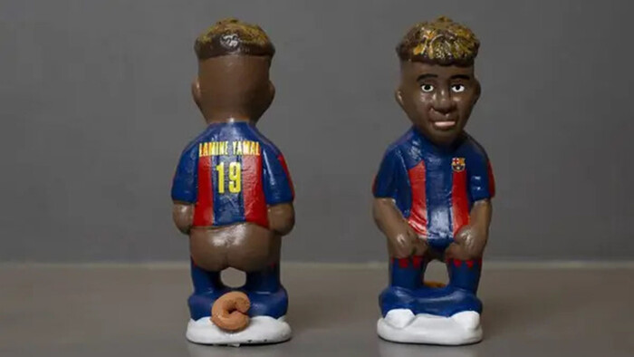 ФОТО. У Ламина Ямаля дома стоит необычная статуэтка: что она значит