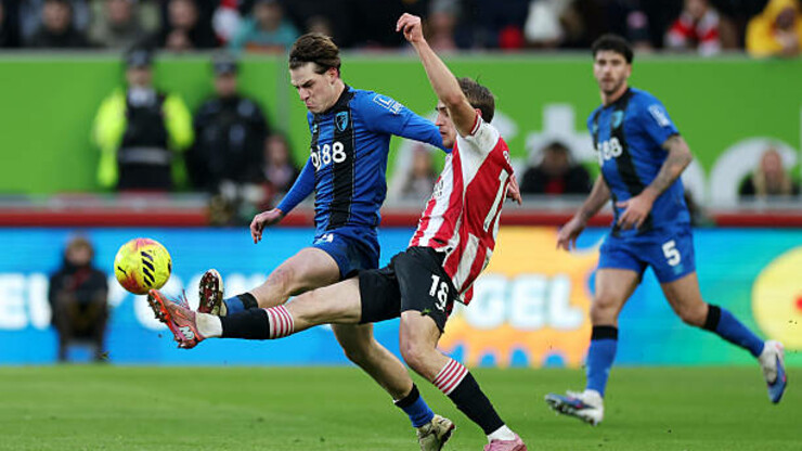 Брентфорд з асистом Ярмолюка обіграв Борнмут