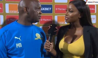 ФОТО. На Кубку африканських націй завірусився мем з пишногрудою репортеркою