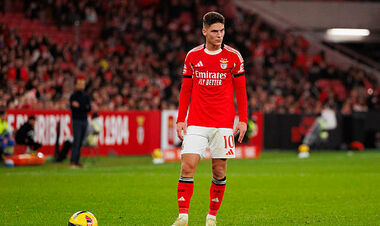 Судаков зробив гольовий пас на Отаменді у матчі Бенфіки з Брагою