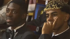 ВИДЕО. Дембеле и Ямаль привлекли внимание на Globe Soccer Awards