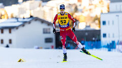 Тур де Ски. Стенсхаген выиграл первую гонку, оставив позади Клэбо