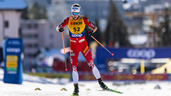 Тур де Ски. Диггинс перехватила желтый биб лидера, Слинд выиграла разделку