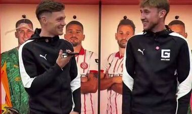 ВІДЕО. Ванат і Циганков спробували свої сили у різдвяному челенджі