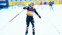 Тур де Ски. Американка Диггинс одержала победу в масс-старте