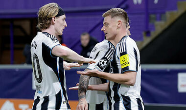 Высокий полет сорок. Ньюкасл разгромил Сен-Жилуаз в матче ЛЧ в Бельгии