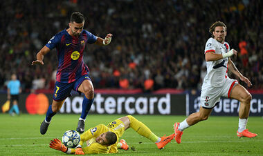 ФОТО. Забарный поразил всю Францию своим действием в матче против Барселоны
