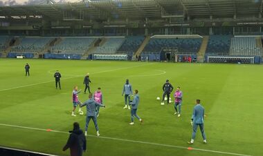 ВІДЕО. Динамо провело відкрите тренування перед матчем із Крістал Пелас