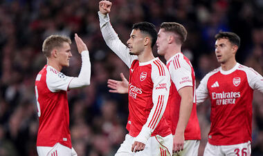 Арсенал выиграл пять домашних матчей подряд на групповом этапе ЛЧ