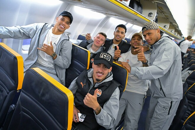 ВИДЕО. Как Шахтер добирался из Львова в Абердин на матч Лиги конференций