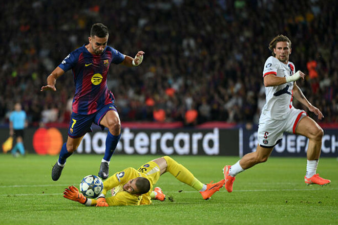 ФОТО. Забарний вразив всю Францію своєю дією у матчі проти Барселони