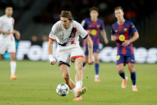 Забарный услышал оценку из Англии после его игры за ПСЖ против Барселоны