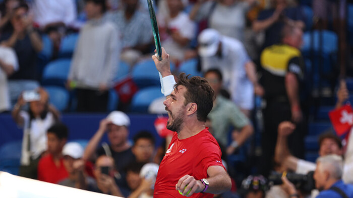 ФОТО. Победы Вавринки и Бенчич. Швейцария переиграла Францию на United Cup