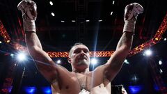 Усик лаконично ответил, будет ли нокаутировать Уайлдера в мегафайте