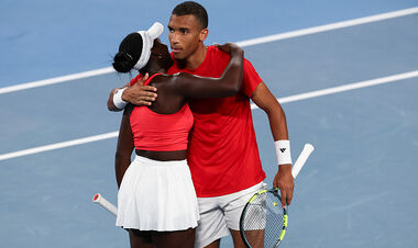 ФОТО. Баранка від Мбоко та перемога Оже. Канада розбила Китай на United Cup