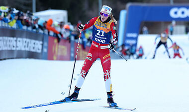 Тур де Скі. Сімпсон-Ларсен виграла масстарт, Діггінс очолила залік