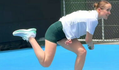 ВИДЕО. Элина начинает сезон. Как Свитолина тренируется на кортах Окленда