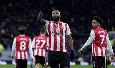 Українське дербі. Брентфорд із хет-триком Тіаго впевнено переміг Евертон