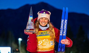 «Одна мета не шкодить іншій». Реакція Діггінс на перемогу на Тур де Скі