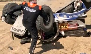 ВИДЕО. «Тупой мудак!». Авария во время ралли закончилась взрывом эмоций