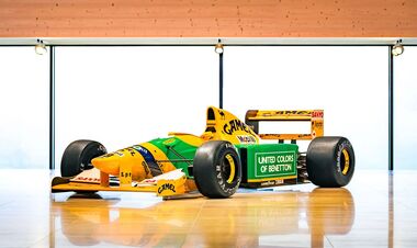 Болід, на якому Шумахер здобув першу перемогу, продають за €8,5 млн