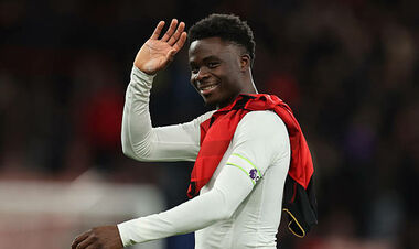 Сака наздогнав Фабрегаса за кількістю результативних дій в АПЛ