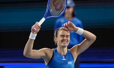 ФОТО. Циципас і Саккарі в 1/4 фіналу. Греція здолала Британію на United Cup