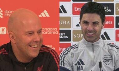 ВІДЕО. Коментарі Артети та Слота перед матчем Арсенал – Ліверпуль