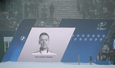 ФОТО. Биатлонное сообщество попрощалось с Баккеном перед гонкой Кубка мира